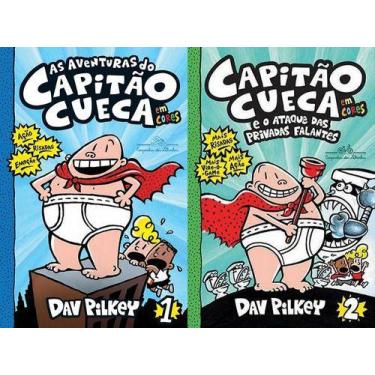 Imagem de Capitão Cueca Volumes 1 E 2 - Companhia Das Letras