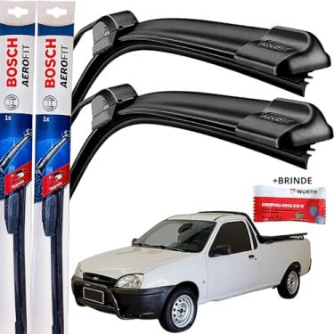 Imagem de Palheta Limpador Parabrisa Bosch Aerofit Par de Palheta Limpadora Dianteiro Original Ford Courier 2017 á→2013