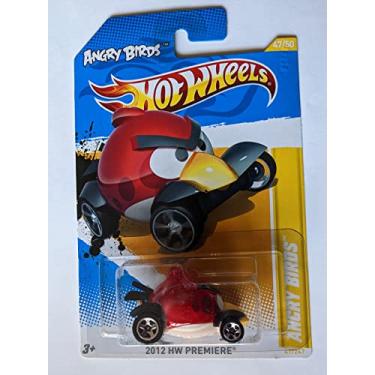 Imagem de Angry Birds Red Bird Hot Wheels (Born in El Segundo Ca.usa) Red Bird 1:64 Scale Collectible Die Cast Car
