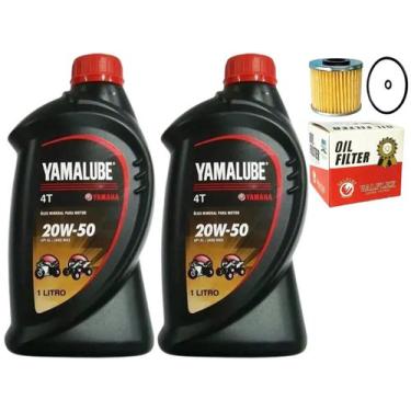 Imagem de Kit Revisão Xv 250 Virago 250 Até 97 Oleo 20w50 + Filtro - VALFLEX/YAM