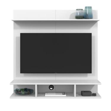 Imagem de Painel Sala Quarto Com Nicho Tvs Até 32 Polegadas C/Prateleira Onix - 