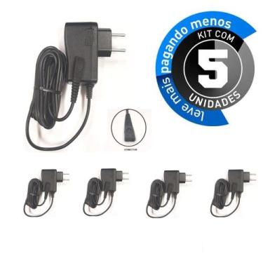 Imagem de KIT 05 Carregadores para Maquina Taiff 16 Barber Extreme, Bivolt