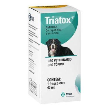 Imagem de Triatox - Carrapaticida E Sarnicida 40ml - Msd