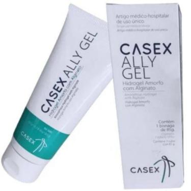 Imagem de Gel Hidrogel Pomada Hidratante Cicatrizante 85g Casex Allygel