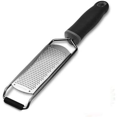 Imagem de Ralador Culinário Zester Inox Fino Profissional Grande - KE HOME, Pret
