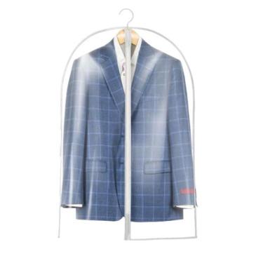 Imagem de Capa para Terno em PVC Cristal Transparente 88x58cm - Plast Leo, Capa 