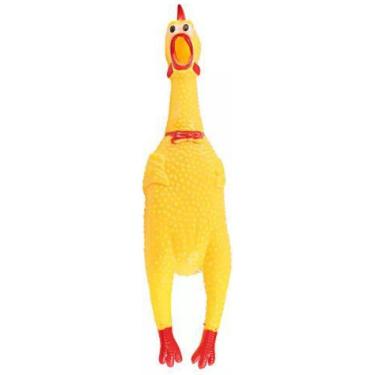 Imagem de Galinha Frango Mordedor Brinquedo De Cachorro Com Apito