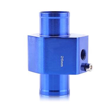 Imagem de Adaptador Universal do Sensor de Temperatura da Mangueira da Tubulação da Junção do Temp da água do Carro, Apropriado para a Maioria Dos Veículos, Com 2 Braçadeiras para Fixação