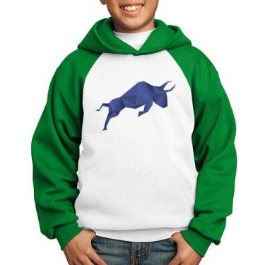 Imagem de Moletom Infantil Polymath - Foca na Moda, Branco, Verde, 6