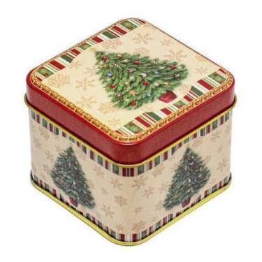 Imagem de Lata de Natal - Zein Importações , Árvore Natal 