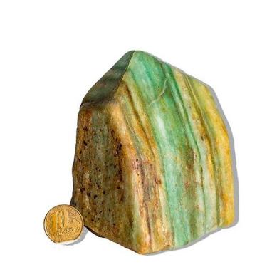 Imagem de Aventurina Azul Pé Bico e Corpo Polido 0,5 a 1Kg 10cm Tipo B - Cristai