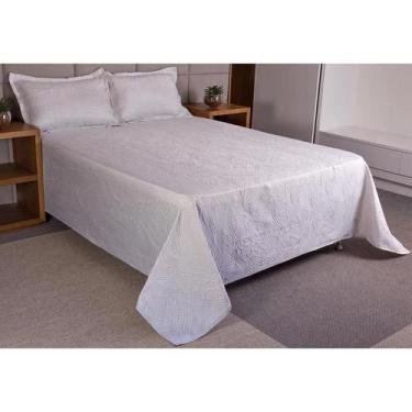 Imagem de Cobre Leito Colcha Prata Kit Montblanc Memory Solteiro - Tapete Magia