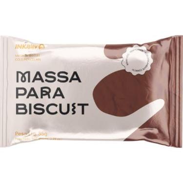 Imagem de Massa de Porcelana Fria Biscuit 85G Marrom Terra - Caixa com 10 - INK 