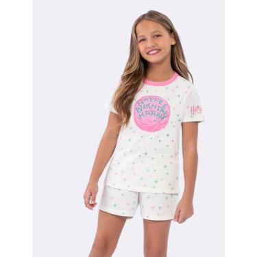 Imagem de Pijama Manga Curta Infantil Aniversário Harry Potter - Com embalagem e