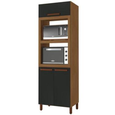 Imagem de Armário Para Forno e Micro-ondas Indekes 6172.29 Monza 3 Portas 218x70