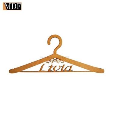 Imagem de Cabide para Menina Personalizado 40x16 Mdf Madeira - ATACADÃO DO ARTES