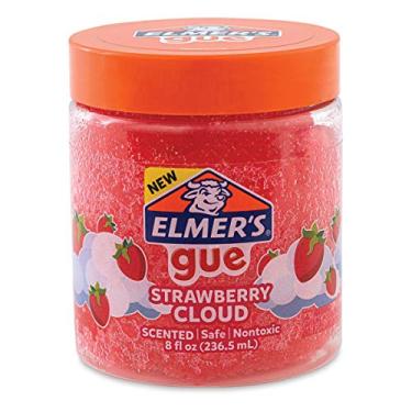 Imagem de Elmer's GUE geleca pré-fabricada, geleca de morango, perfumada, 2 unidades