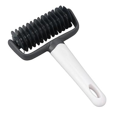 Imagem de Roda de Cortador de Pizza Akozon Com Faca de Rolo de Plástico e Ferramenta de Cozimento para Roda de Pastelaria - Perfeita para Massa de Torta, Modelagem de Massa e Fatiamento de