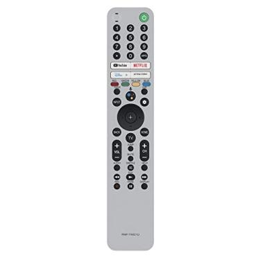 Imagem de RMF-TX621U Controle remoto de voz de substituição compatível com Sony BRAVIA XR OLED 4K Ultra HD Smart TV 2021 modelo A90J XR-65A90J XR-55A90J XR-83A90J XR-85Z9J XR-75Z9J 4K e 8K TVS