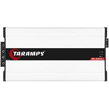 Imagem de Taramp's Amplificador Taramps Md 8000.1 2 Ohms 8000 Watts Rms 1 Canal Full Range, Monobloco de Áudio para Carro, Indicador de Monitor LED Classe D, Ótimo para Subwoofer, Md 8K