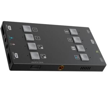 Imagem de CamKoo Placa de captura de vídeo HDMI USB 3.0 4K com 2 entradas, 2 saídas, duas capturas de tela, transmissão ao vivo, HDMI para USB 3.0, dongle HD 1080p, conversor de vídeo de transmissão ao vivo