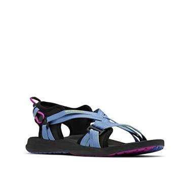 Imagem de Columbia Sandália esportiva feminina, Veludo enseada/preto, 41