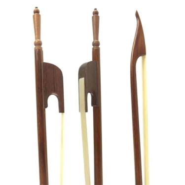 Imagem de Arco de violino tamanho 4/4 Design de parafuso longo Bom equilíbrio Ação rápida Arco violino prático