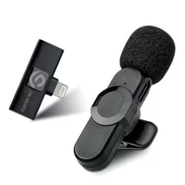 Imagem de Microfone Lapela Wireless Sem Fio Ios Lightning - Onistek