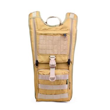Imagem de Mochila De Hidratação Ciclista 3L - RESGATE MILITARIA, Caqui