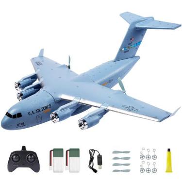 Imagem de Avião RC AIGIMU C-17 Globemaster III - 2,4 GHz - Gyro de 6 Eixos