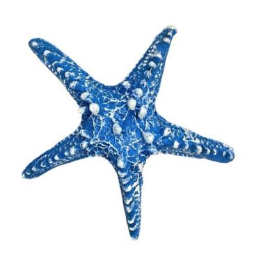 Imagem de 1 Estrela Do Mar Resina Decorar Pendurar Parede Pousada Praia - LZ Dec