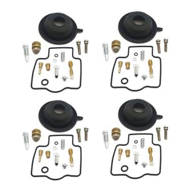 Imagem de Junta de câmara agulha de jato e clipe E válvula de agulha parafuso de ar jato principal jato lento anel O arruela de mola a vácuo diafragma parafuso de flutuação do acelerador bocal de êmbolo jatos