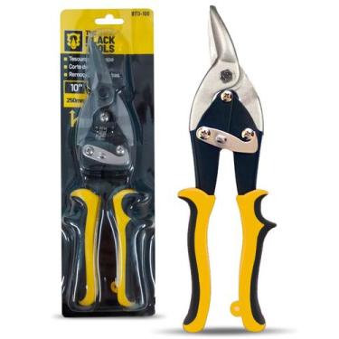 Imagem de Tesoura Alicate Para Cortar Chapa Corte Direito 10 250mm The Black Too