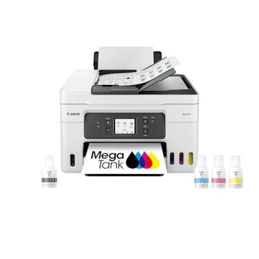 Imagem de Canon Impressora Supertank Sem Fio Multifuncional Megatank Gx4020 Com Impressão, Cópia, Digitalização E Fax, Alimentador Automático De Documentos, Impressão Móvel, Tela Sensível Ao Toque Lcd De 2,7"
