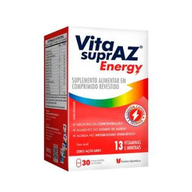 Imagem de Vita Supraz Energy Polivitamínico C/ Cafeína Taurina 30comp - União Qu