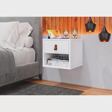 Imagem de Mesa de Cabeceira Suspensa 1 Gaveta Julia Yescasa