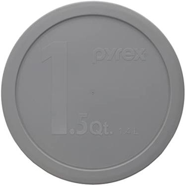 Imagem de Pyrex Tampa de tigela de mistura 323-PC 1,5 qt cinza jato de substituição feita nos EUA