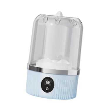 Imagem de Ioensy Mini Máquina de lavar roupa de roupas íntimas roupas leves de roupas de bebê lavando 2 modos de limpeza portáteis para apartamentos de hotel RVs, Azul