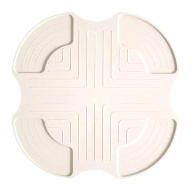 Imagem de IEUDNS Air Fryer Resistente ao calor Protetor de Protetor doméstico Silicone resistente ao calor PAD para FN101GY Mesa de jantar cozinha da sala de, Bege