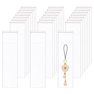 Imagem de Sacos de celofane de 5 cm x 15 cm de comprimento, 1000 peças, sacos adesivos de plástico transparente, sacos autovedantes para violoncelo, 1 mil, para doces, lembrancinhas, caneta, chaveiro, joias
