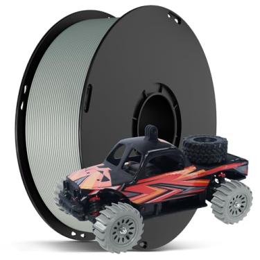 Imagem de ANYCUBIC Filamento Abs 1,75 Mm, Alta Resistência E Tenacidade, Precisão Dimensional De Filamento Para Impressora 3D +/- 0,02 Mm, Carretel De 1 Kg (2,2 Lbs), Cinza