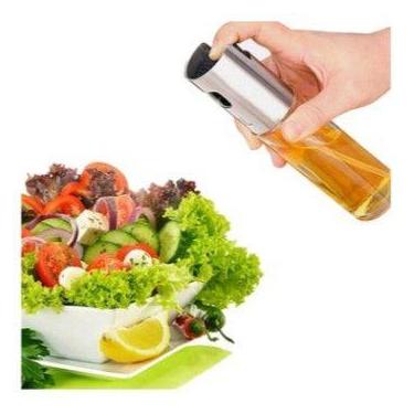 Imagem de Spray Borrifador Dosador 2 em 1 Para Azeite Vinagre Oléo Vidro Modelo 
