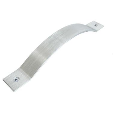 Imagem de Puxador Porta Alça Em Alumínio 26cm Modelo Bridge - DECORPLACE, Escova