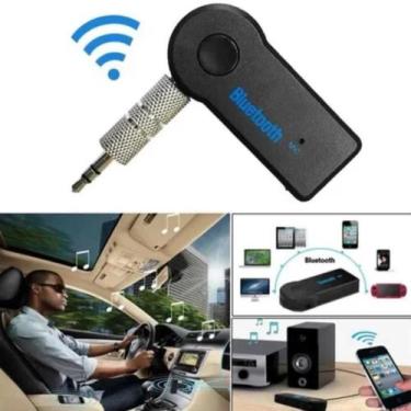 Imagem de Receptor Bluetooth  Adaptador Áudio  p2 som carro aux It Blue -  LE-80