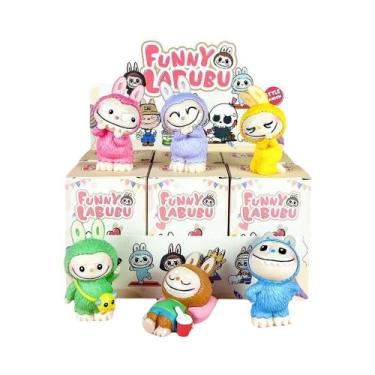 Imagem de Mini Figura De Anjo Brinquedos Labubu Anjos Caixa Surpresa Boneca Anim