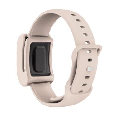 Imagem de Emilydeals Pulseiras para Whoop 4.0 - Pulseira de silicone macio de substituição para Whoop Fitness & Activity Tracker Acessórios (rosa)