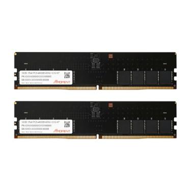 Imagem de MMOMENT DDR5 UDIMM 32GB (2x16GB) 4800MHz (PC5-38400) Desktop PC Memory Module Ram (CL40, Non-ECC Unbuffered, 1.1V, 288 pinos)