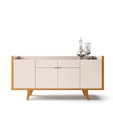 Imagem de Buffet Aparador Harmonia 4 Portas 2 Gavetas 160x79 Cinamomo EdeCasaMoveis