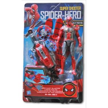 Imagem de Brinquedo Homem Aranha Luva E Boneco Divertido Heróis Marvel - Soberan