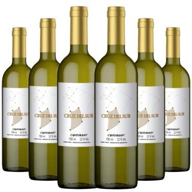 Imagem de Kit Caixa Fechada 6 Vinhos Brancos Cruz Del Sur Chardonnay